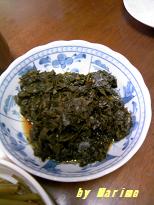 ふきの葉の佃煮