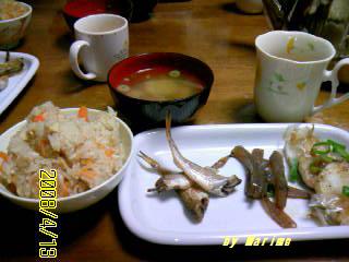 夕食