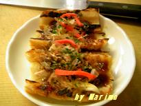 ちくわのお好み焼き風