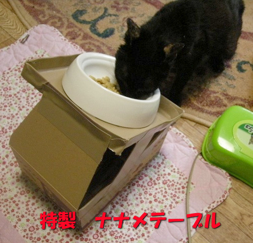 ナナメテーブル