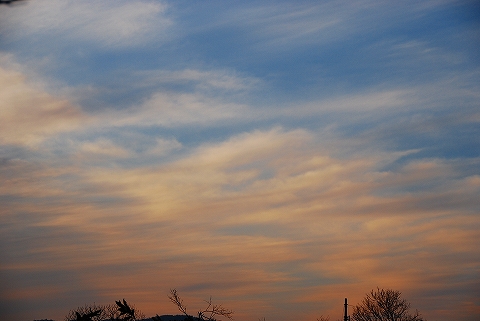 2008.01.27 夕刻の空04