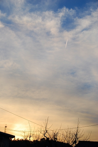 2008.01.27 夕刻の空05