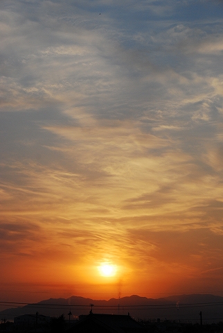 6月2日の朝日