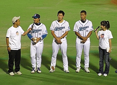 ヒーローインタビュー