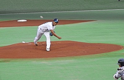 先発、阿斗里投手