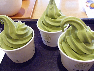 抹茶ソフト