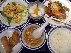 エビマヨ定食