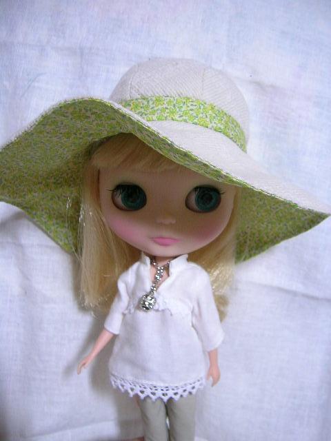 LINNETで帽子