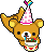 リラックマも、Happy Birthday:)