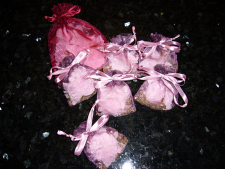 サシェ、出来上がりました☆