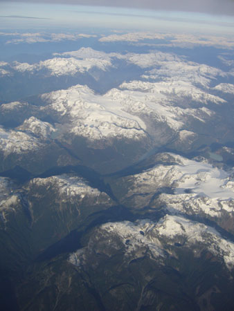 もう山には雪が・・・