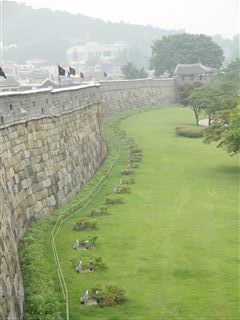 西北敵台から・・・西方面