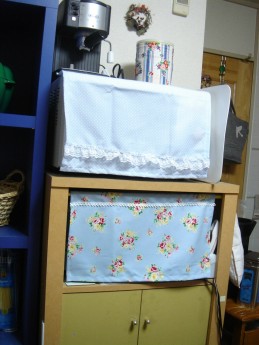 レンジとオーブンカバー