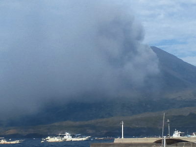 かなり凄いぞ！噴煙