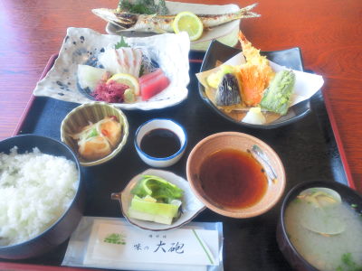 魚定食、美味かった！