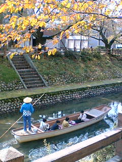 秋の松川