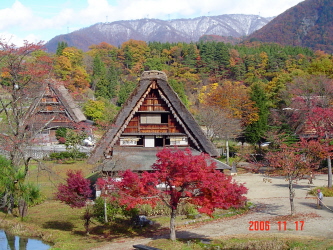 白川郷秋