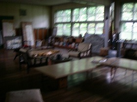 八雲町立赤笹小学校跡　教室