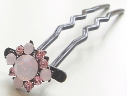 シルエット夜会巻きメイン2本