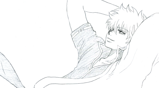 本編の出番がどうであれ、かたくなに銀さん絵（笑）