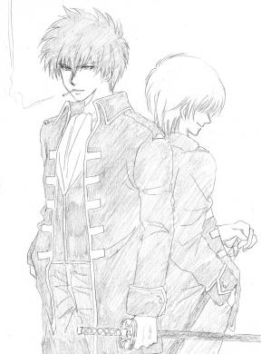 あ、制服の窓１３個塗り忘れてら。っていうか、あの制服の窓みたいな四角いのは何の意味があるんですか？でっかいボタンか？あの上着は前閉じれるのか？気になって夜も眠れません。