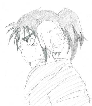 ごっちんに汗はデフォルト。ついでにうさぎは必須ってことで♪