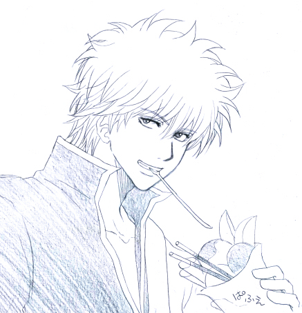 なんかちょっと銀さん若くなっちゃったような気がしないでもないんですけど、まあ、いっか！☆＾(o≧▽ﾟ)o ←ぇー