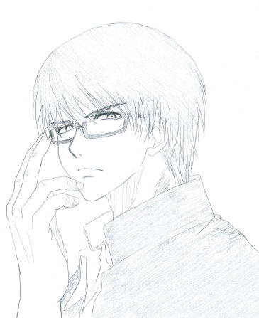 普段、野郎キャラに睫毛を描くことがないので、描いててなんか気持ち悪かった（ぇー）のは内緒です（笑）