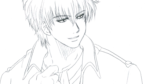 でも、ホント、真選組隊服って塗りつぶすのめんどいんですよね。でも、塗りつぶさないなら塗りつぶさないで、すげぇ手抜きくさいので、次からはちゃんとします。頑張ります。マジでマジで。