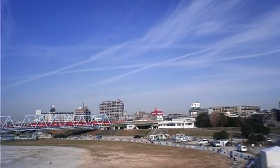 六郷橋　空がH