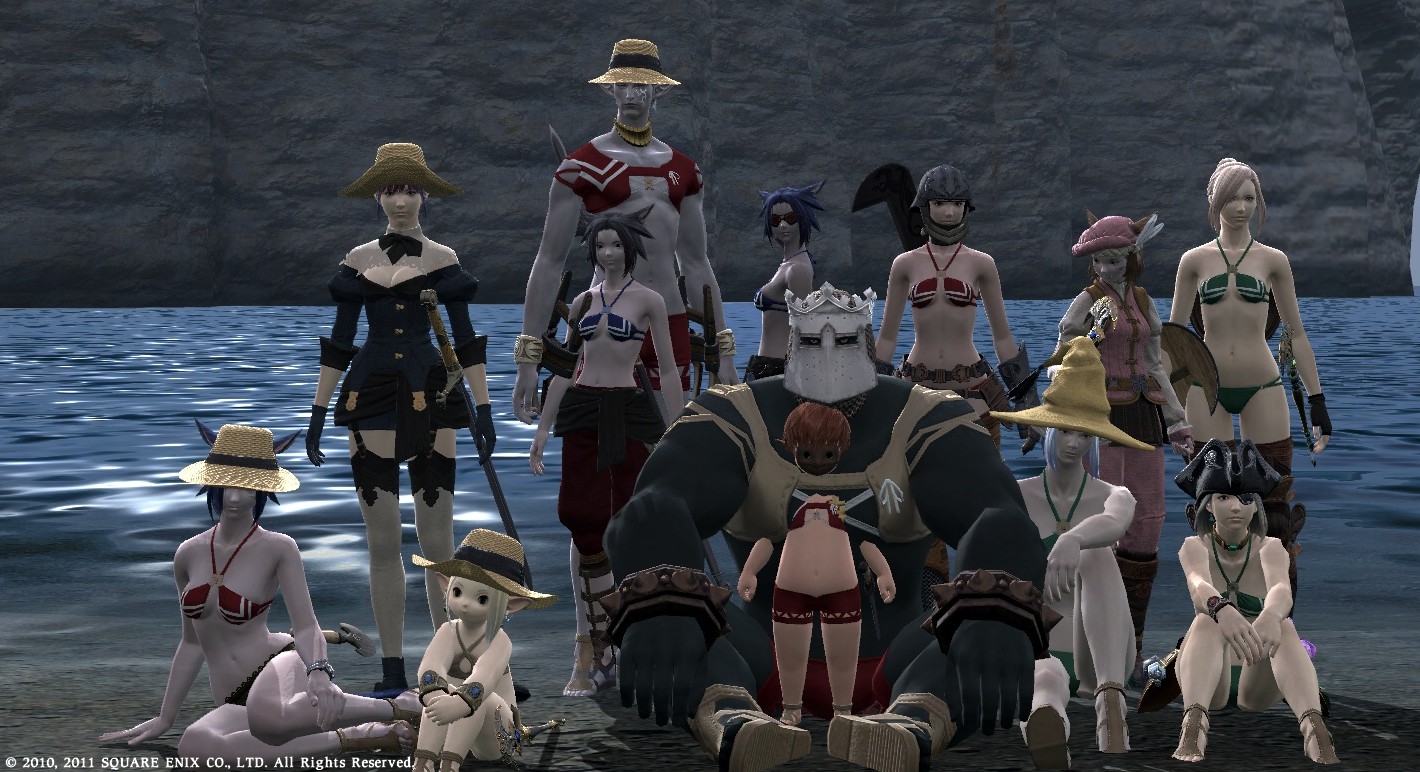 FF14 LS水着集合写真2