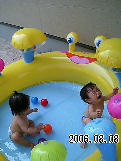 たっくんプール１