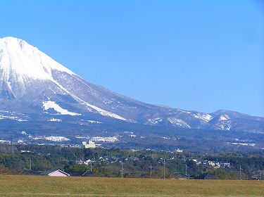 大山南側