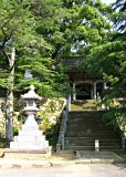 大乗寺の参道階段