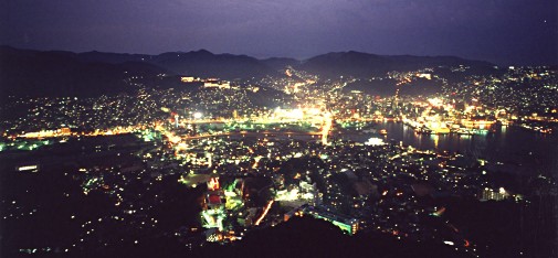長崎１００万ドルの夜景（稲佐山から）