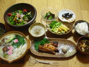 夕食
