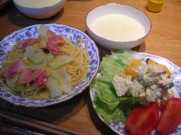 夕食