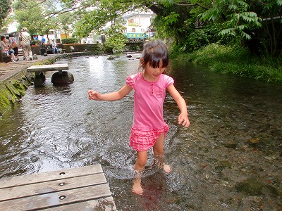 水遊び