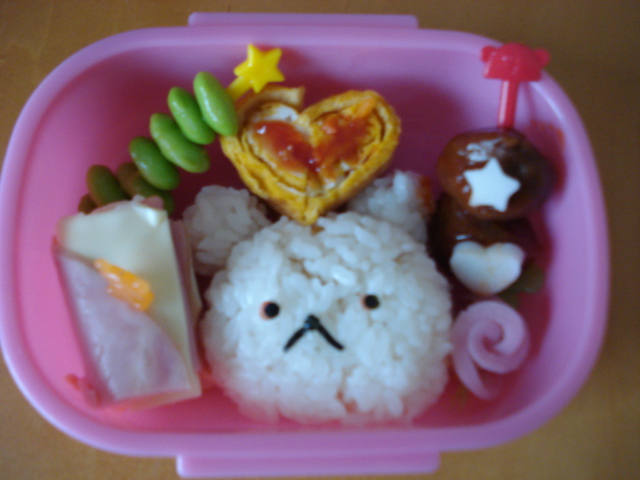 しろくまちゃんのお弁当