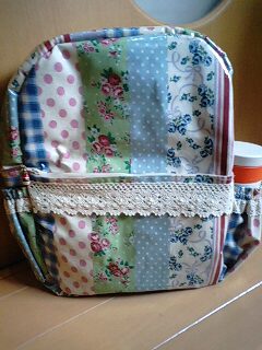 次女リュックサック