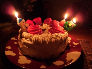 クリスマスケーキ。。