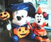 halloween mickey & minnie