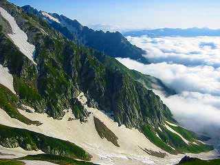 7.30劔岳と雲海