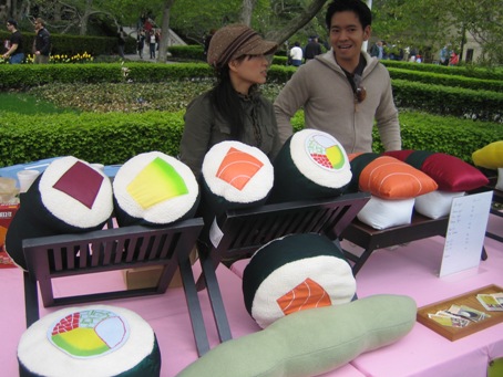 sushi pillow