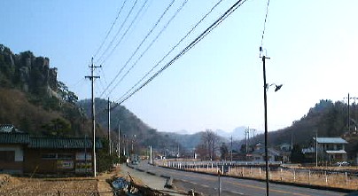 肬水公園から西を見る