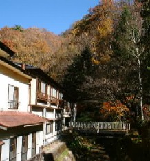 初谷鉱泉川側.
