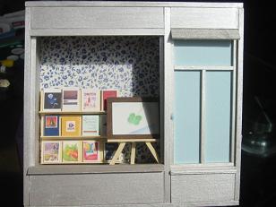 本屋さんショーウィンドウ