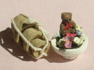 植木鉢とミニベア