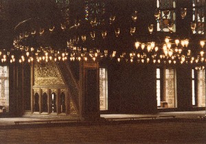 ブルーモスク内部