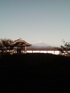 牧の原からの富士